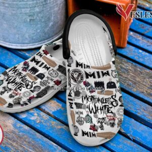 Motionless in White Music Crocs Crocband Clogs Shoes, Unique Gifts For Fans - Vesles2014S 4