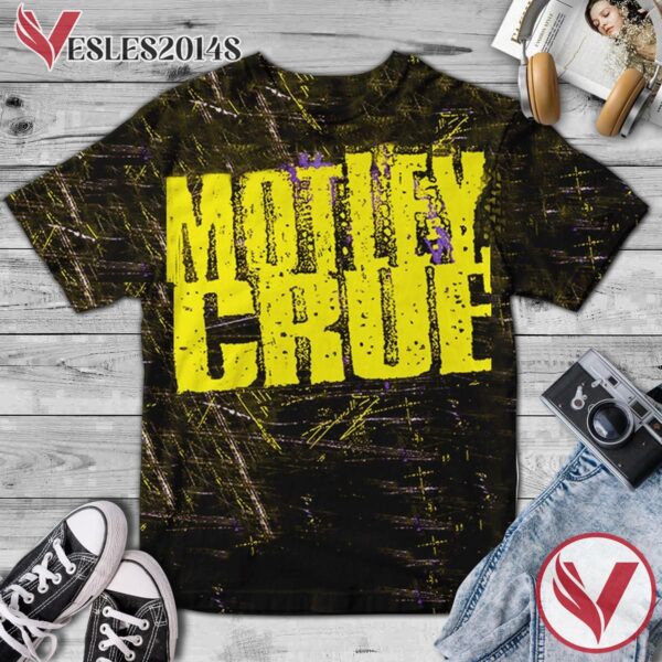 Motley Crue Album Cover Shirt, Perfect Gifts For Music Lovers - Vesles2014S