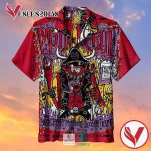 Motley Crue Casual Hawaiian Shirt, Best Gifts For Summer Vesles2014S 3