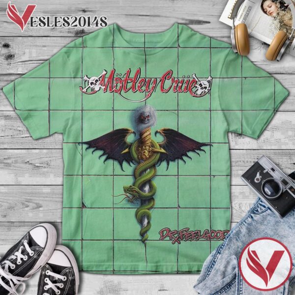 Motley Crue Dr. Feelgood Album Cover Shirt, Perfect Gifts For Music Lovers - Vesles2014S