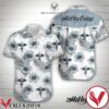 Motley Crue Grey Hibiscus White Hawaiian Shirt, Unique Gifts For Friends - Vesles2014S 1