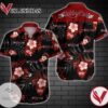Motley Crue Hawaiian Graphic Print Short Sleeve Hawaiian Casual Shirt Vesles2014S