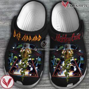 Motley Crue Music Band Crocs Crocband Clogs Shoes, Unique Gifts For Fans Style 1 - Vesles2014S 2