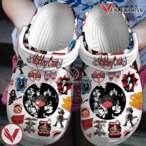 Motley Crue Music Band Crocs Crocband Clogs Shoes, Unique Gifts For Fans Style 2 - Vesles2014S