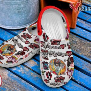 Motley Crue Music Crocs Crocband Clogs Shoes, Unique Gifts For Fans Style 1 - Vesles2014S 2