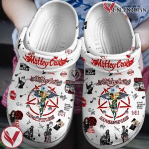 Motley Crue Music Crocs Crocband Clogs Shoes, Unique Gifts For Fans Style 3 - Vesles2014S