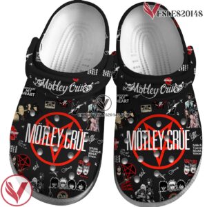 Motley Crue Music Crocs Crocband Clogs Shoes, Unique Gifts For Fans Style 4 - Vesles2014S 2