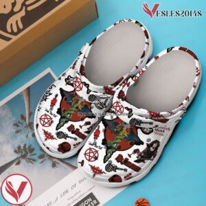 Motley Crue Music Crocs Crocband Clogs Shoes, Unique Gifts For Fans Style 8 - Vesles2014S 3