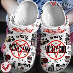 Motley Crue Music Crocs Crocband Clogs Shoes, Unique Gifts For Fans Style 9 - Vesles2014S
