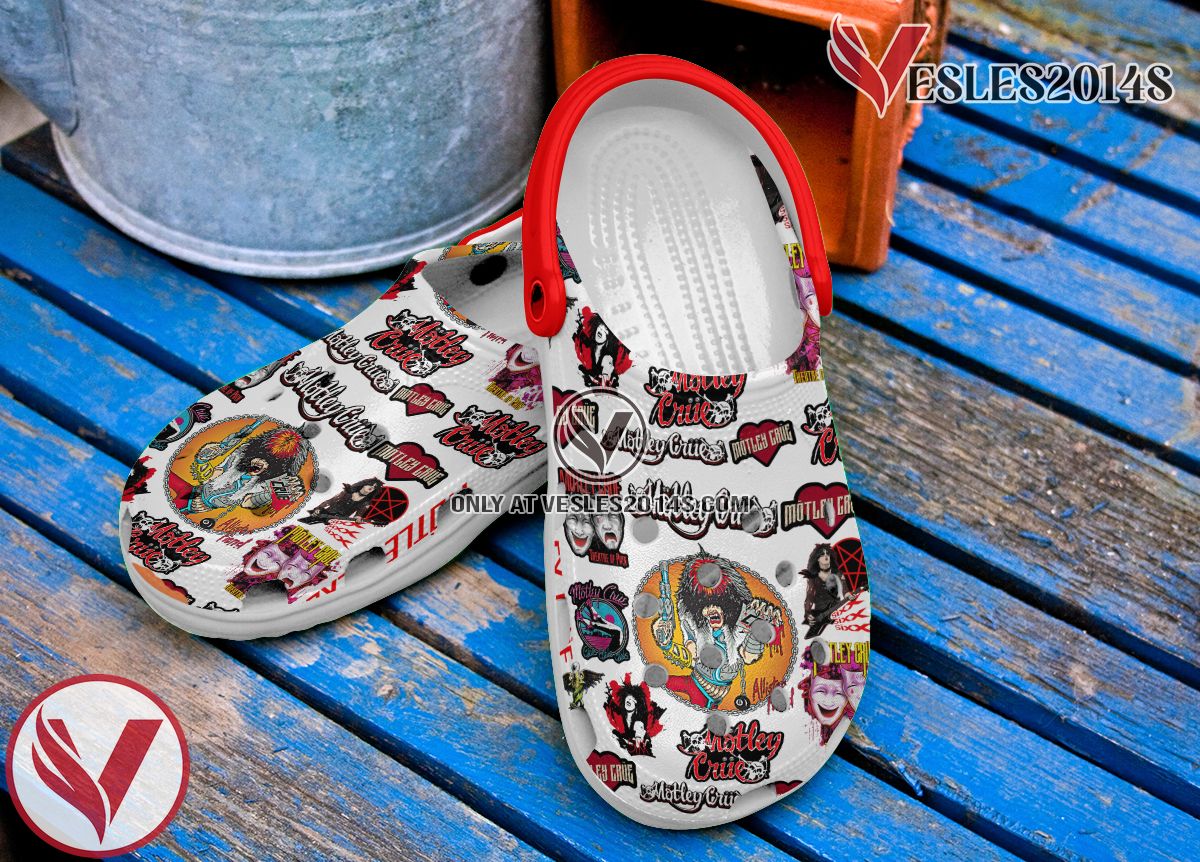 Motley Crue Shout At The Devil Music Crocs Crocband Clogs Shoes, Unique Gifts For Fans - Vesles2014S 2