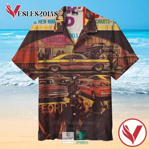 Motor Trend November 1964 Casual Hawaiian Shirt, Best Gifts For Summer Vesles2014S