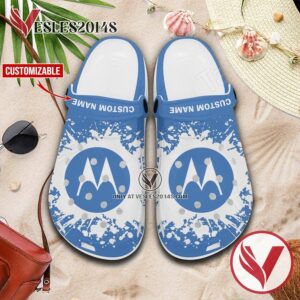 Motorola Logo Crocs Shoes For Men And Women, Unique Clogs Shoes For Fans - Vesles2014S 1