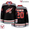 Mountain Dew Code Red Black Hockey Jersey - Vesles2014S