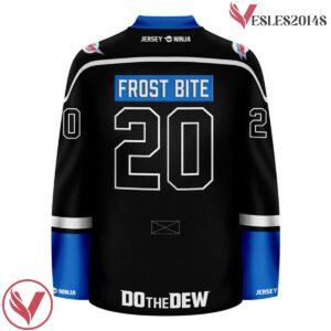 Mountain Dew Frost Bite Blackout Hockey Jersey - Vesles2014S 3