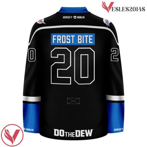 Mountain Dew Frost Bite Blackout Hockey Jersey - Vesles2014S 3