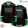 Mountain Dew Heritage Logo Blackout Hockey Jersey - Vesles2014S