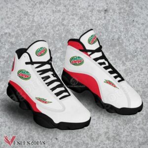 Mountain Dew Logo Air Jordan 13 Shoes, Best Sneaker Gifts For Fans - Vesles2014s 1
