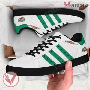 Mountain Dew Logo Print Stan Smith Shoes For Men And Womens - Vesles2014s 1