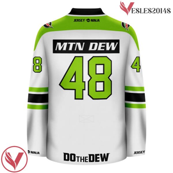 Mountain Dew Original Flavor 2.0 Hockey Jersey - Vesles2014S 3