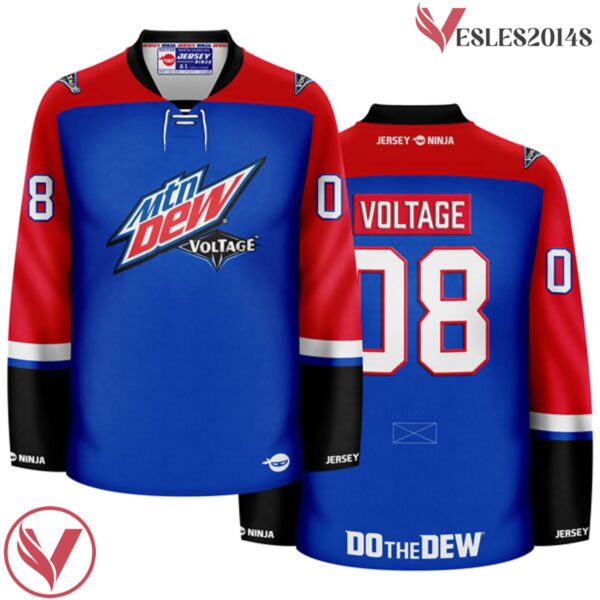 Mountain Dew Voltage 2.0 Hockey Jersey - Vesles2014S