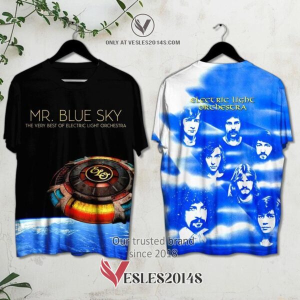 Mr. Blue Sky Album 3D Shirt, Unique Gifts For Music Lovers - Vesles2014S