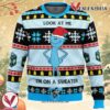 Mr. Meeseeks Ugly Christmas Sweater, Unique Christmas Gift For Fans - Vesles2014S