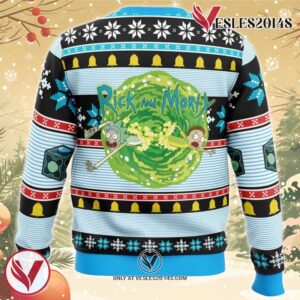 Mr. Meeseeks Ugly Christmas Sweater, Unique Christmas Gift For Fans - Vesles2014S 3