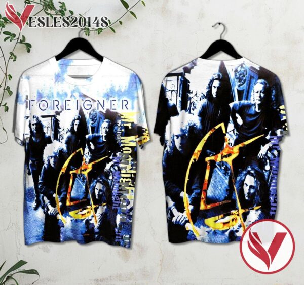 Mr. Moonlight Studio Album By Foreigner Shirt, Perfect Gifts For Music Lovers - Vesles2014S