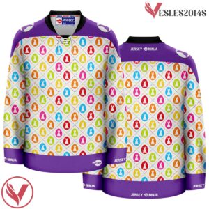 Multi Color Easter Dotted Rabbits Ugly Sweater Pattern Jersey - Vesles2014S