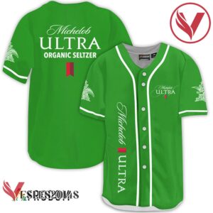 Multicolor Michelob Ultra Organic Seltzer Baseball Jersey, Perfect Gifts For Fans - Vesles2014S 7