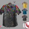 Multicolor Music Symbol Hawaiian Shirt, Unique Gifts For Friends - Vesles2014S 1
