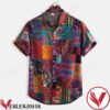 Multicolor Rayon Cotton Baroque Print Hawaiian Shirt, Unique Gifts For Friends - Vesles2014S 1