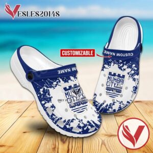 Mumbai City FC Logo Custom Crocs Shoes For Men And Women, Unique Clogs Shoes For Fans - Vesles2014S
