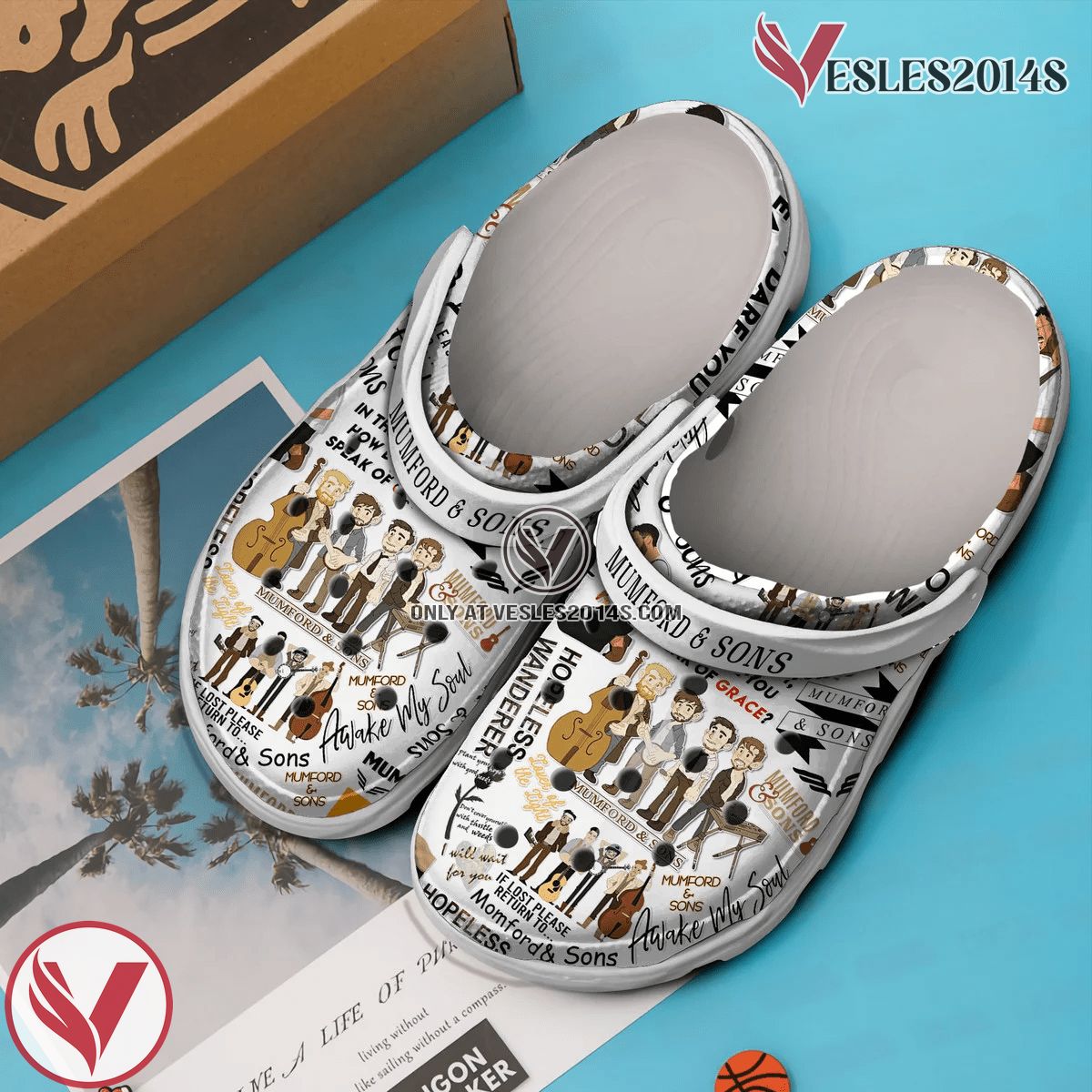 Mumford & Sons Band Music Crocs Crocband Clogs Shoes, Unique Gifts For Fans Style 1 - Vesles2014S 3