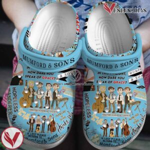 Mumford & Sons Band Music Crocs Crocband Clogs Shoes, Unique Gifts For Fans Style 2 - Vesles2014S