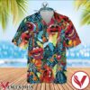Muppet Drummer Tropical Leaves Hawaiian Shirt, Unique Gifts For Friends - Vesles2014S 1