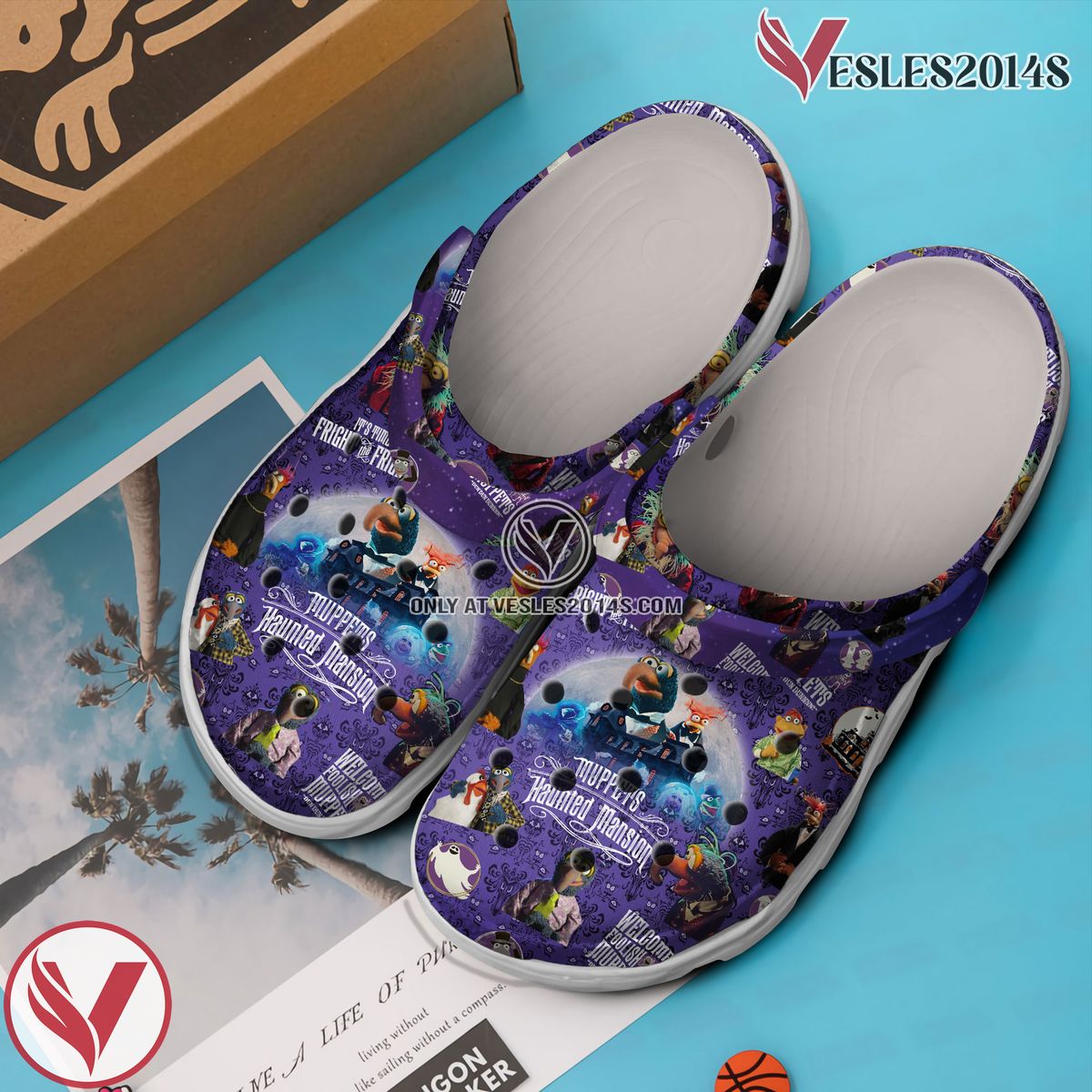 Muppets Haunted Mansion Movie Crocs Crocband Clogs Shoes Comfortable For Men Women and Kids - Vesles2014S 3