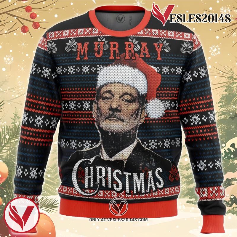 Murray Xmas Ugly Christmas Sweater, Unique Christmas Gift For Fans - Vesles2014S