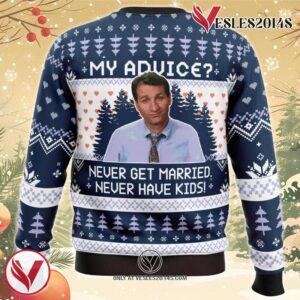 My Advice Married With Children Ugly Christmas Sweater, Unique Christmas Gift For Fans - Vesles2014S 1