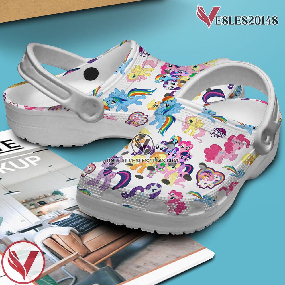 My Little Pony Cartoon Crocs Crocband Clogs Shoes Comfortable For Men Women and Kids, Unique Gift From Vesles2014S 3