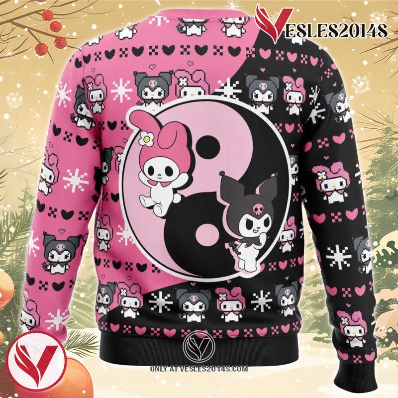 My Melody Sanrio Ugly Christmas Sweater, Unique Christmas Gift For Fans - Vesles2014S 1