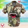 My Neighbor Totoro Hawaiian Button Up Shirt, Perfect Gifts For Anime Lovers - Vesles2014S