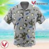 My Neighbor Totoro Studio Ghibli Pattern Hawaiian Button Up Shirt, Perfect Gifts For Anime Lovers - Vesles2014S