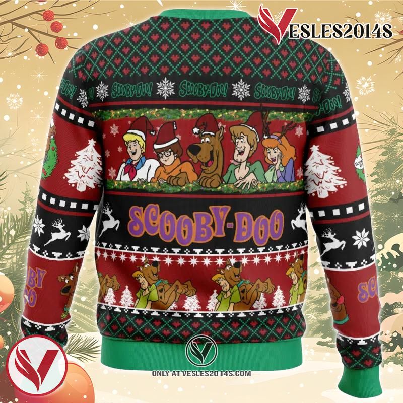 Mystery Inc Christmas Scooby-Doo Ugly Christmas Sweater, Unique Christmas Gift For Fans - Vesles2014S 1