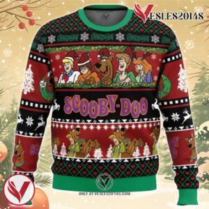 Mystery Inc Christmas Scooby-Doo Ugly Christmas Sweater, Unique Christmas Gift For Fans - Vesles2014S