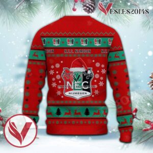 N.E.C. Nijmegen Sport Ugly Christmas Sweater, Unique Gifts For Fans - Vesles2014aS 3