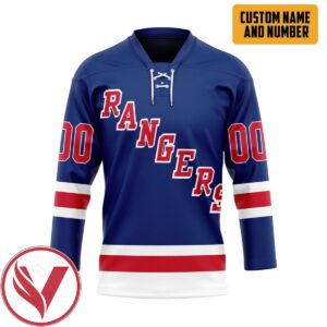 N.Y.R Artemi Panarin Blue Home Premier Breakaway Player Custom Name Custom Number Hockey Jersey, Trending Gifts For Fans - Vesles2014s