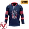 N.Y.R Artemi Panarin Navy 202021 Reverse Retro Custom Name Custom Number Hockey Jersey, Trending Gifts For Fans - Vesles2014s