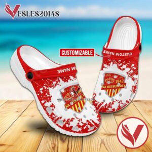 NA Hussein Dey Crocs Shoes For Men And Women, Unique Clogs Shoes For Fans - Vesles2014S