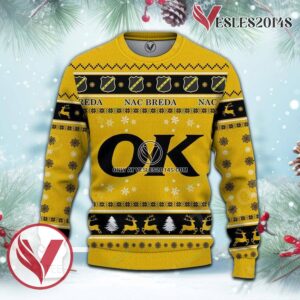 NAC Breda Sport Ugly Christmas Sweater, Unique Gifts For Fans - Vesles2014aS 2
